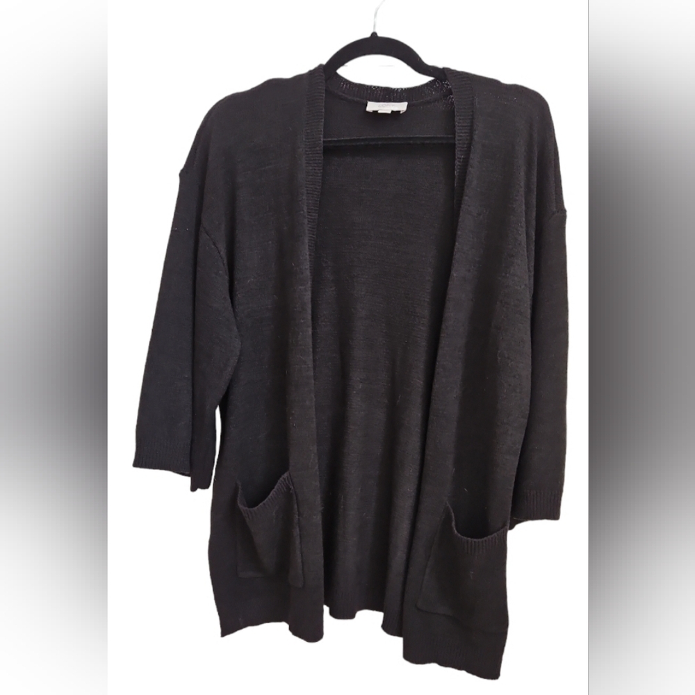 [Loft] black cardigan
